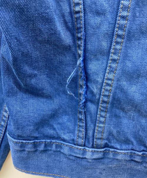 LEVI'S（リーバイス）LEVI'S (リーバイス) 後染めデニムジャケット ブルー サイズ:不明の古着・服飾アイテム