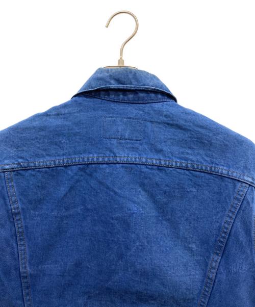 LEVI'S（リーバイス）LEVI'S (リーバイス) 後染めデニムジャケット ブルー サイズ:不明の古着・服飾アイテム