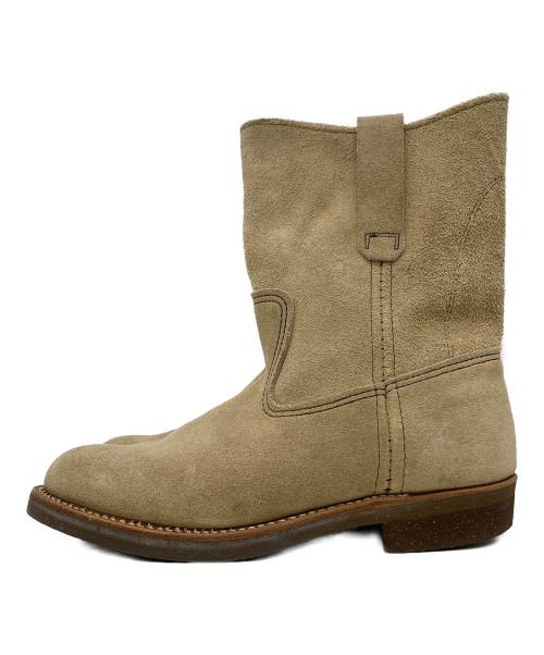 RED WING（レッドウィング）RED WING (レッドウィング) ペコスブーツ ベージュ サイズ:6の古着・服飾アイテム