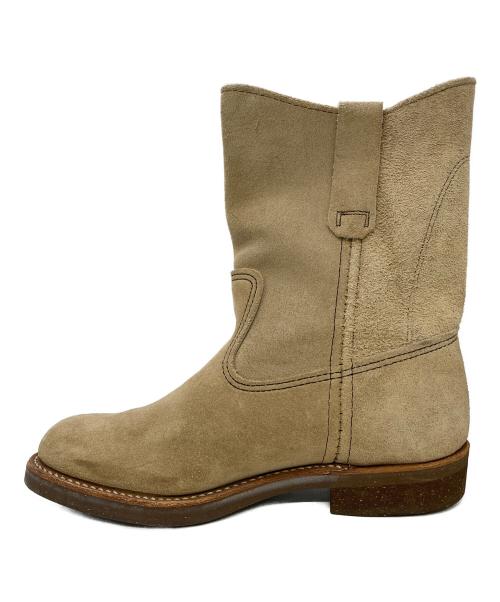 RED WING（レッドウィング）RED WING (レッドウィング) ペコスブーツ ベージュ サイズ:6の古着・服飾アイテム
