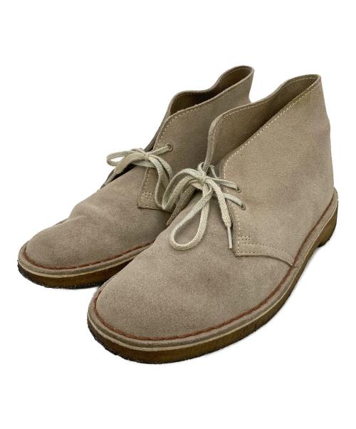 CLARKS（クラークス）CLARKS (クラークス) デザートブーツ ベージュ サイズ:US7の古着・服飾アイテム