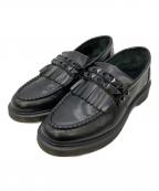 Dr.Martensドクターマーチン）の古着「スタッズフリンジローファー」｜ブラック