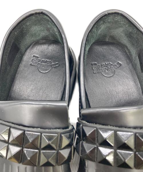 Dr.Martens（ドクターマーチン）Dr.Martens (ドクターマーチン) スタッズフリンジローファー ブラック サイズ:US6の古着・服飾アイテム