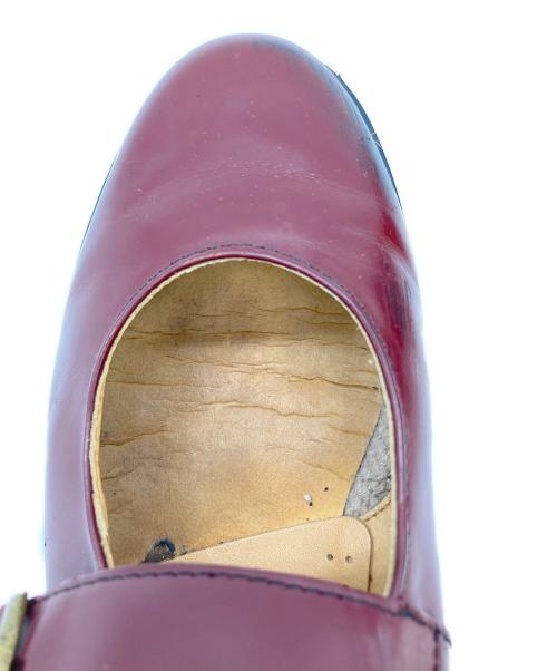 Dr.Martens（ドクターマーチン）Dr.Martens (ドクターマーチン) レザーシューズ レッド サイズ:5の古着・服飾アイテム