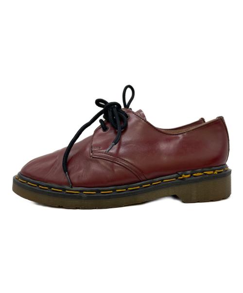 Dr.Martens（ドクターマーチン）Dr.Martens (ドクターマーチン) 3ホールレザーシューズ レッド サイズ:5の古着・服飾アイテム