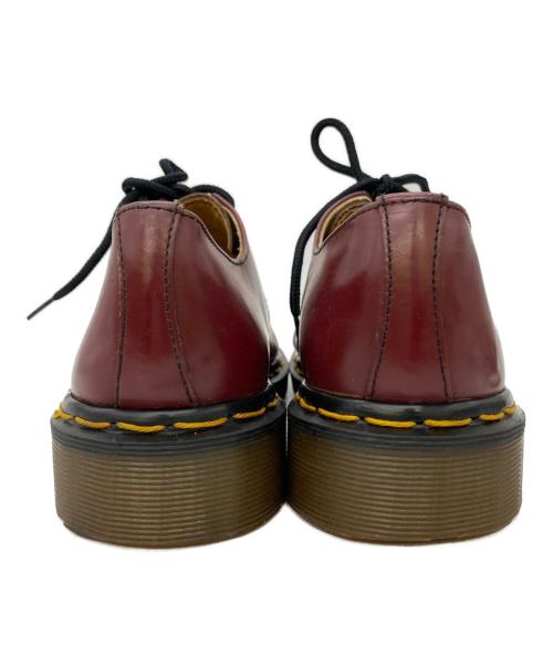 Dr.Martens（ドクターマーチン）Dr.Martens (ドクターマーチン) 3ホールレザーシューズ レッド サイズ:5の古着・服飾アイテム