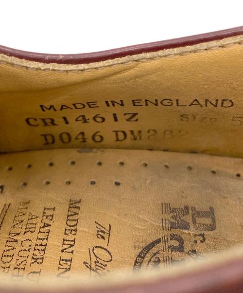 Dr.Martens（ドクターマーチン）Dr.Martens (ドクターマーチン) 3ホールレザーシューズ レッド サイズ:5の古着・服飾アイテム