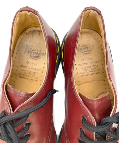 Dr.Martens（ドクターマーチン）Dr.Martens (ドクターマーチン) 3ホールレザーシューズ レッド サイズ:5の古着・服飾アイテム