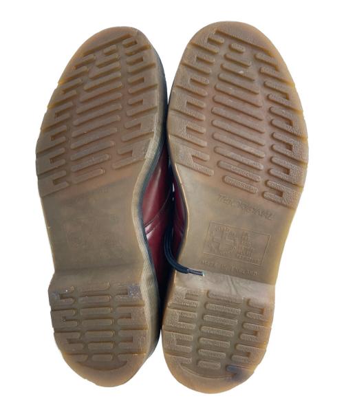 Dr.Martens（ドクターマーチン）Dr.Martens (ドクターマーチン) 3ホールレザーシューズ レッド サイズ:5の古着・服飾アイテム