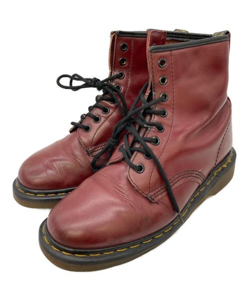 Dr.Martens（ドクターマーチン）Dr.Martens (ドクターマーチン) 8ホールブーツ レッド サイズ:6の古着・服飾アイテム