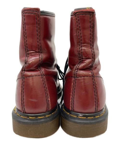 Dr.Martens（ドクターマーチン）Dr.Martens (ドクターマーチン) 8ホールブーツ レッド サイズ:6の古着・服飾アイテム