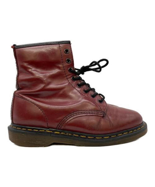 Dr.Martens（ドクターマーチン）Dr.Martens (ドクターマーチン) 8ホールブーツ レッド サイズ:6の古着・服飾アイテム