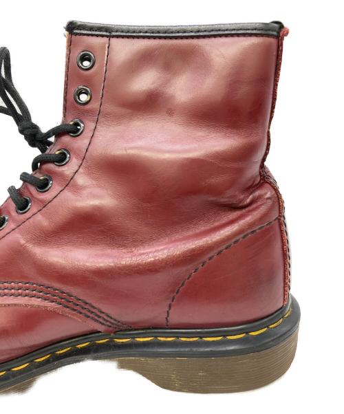 Dr.Martens（ドクターマーチン）Dr.Martens (ドクターマーチン) 8ホールブーツ レッド サイズ:6の古着・服飾アイテム