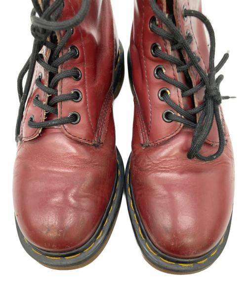 Dr.Martens（ドクターマーチン）Dr.Martens (ドクターマーチン) 8ホールブーツ レッド サイズ:6の古着・服飾アイテム