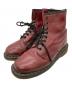 Dr.Martens（ドクターマーチン）の古着「8ホールブーツ」｜レッド