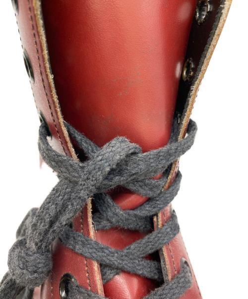 Dr.Martens（ドクターマーチン）Dr.Martens (ドクターマーチン) 8ホールブーツ レッド サイズ:35の古着・服飾アイテム