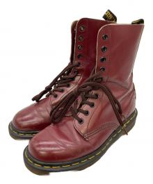 Dr.Martens（ドクターマーチン）の古着「10ホールブーツ」｜レッド