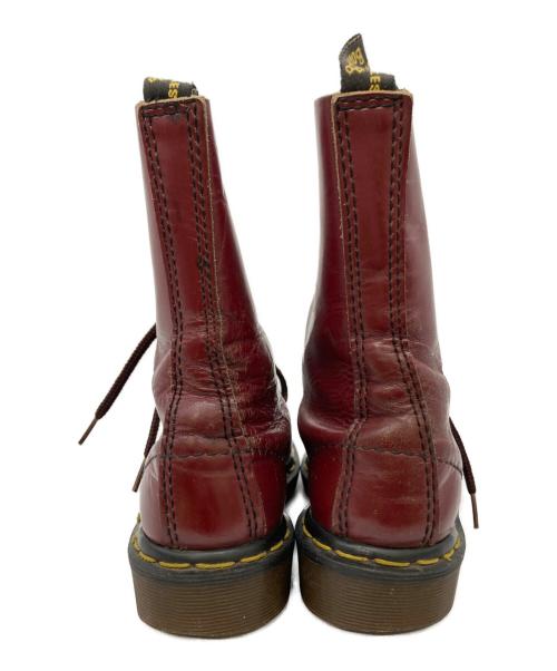 Dr.Martens（ドクターマーチン）Dr.Martens (ドクターマーチン) 10ホールブーツ レッド サイズ:4 2/1の古着・服飾アイテム