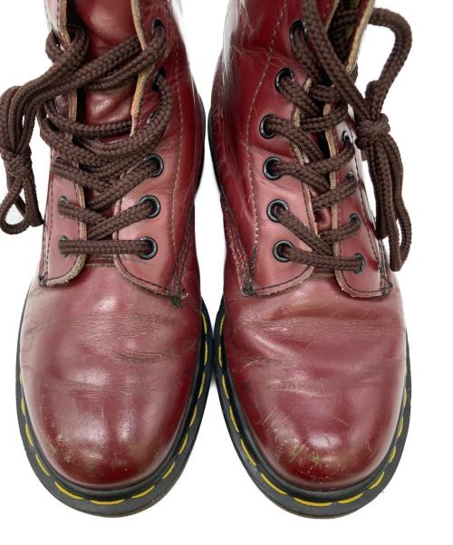 Dr.Martens（ドクターマーチン）Dr.Martens (ドクターマーチン) 10ホールブーツ レッド サイズ:4 2/1の古着・服飾アイテム