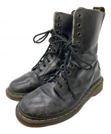 Dr.Martens（ドクターマーチン）の古着「10ホールブーツ」｜ブラック