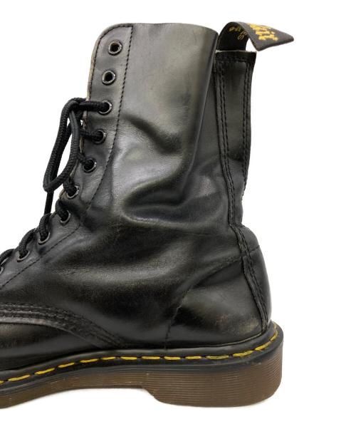 Dr.Martens（ドクターマーチン）Dr.Martens (ドクターマーチン) 10ホールブーツ ブラック サイズ:6 1/2の古着・服飾アイテム