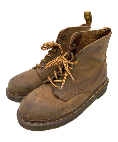 Dr.Martens（ドクターマーチン）Dr.Martens (ドクターマーチン) 5ホールブーツ ブラウン サイズ:4の古着・服飾アイテム