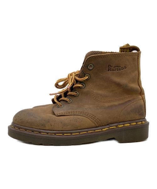 Dr.Martens（ドクターマーチン）Dr.Martens (ドクターマーチン) 5ホールブーツ ブラウン サイズ:4の古着・服飾アイテム