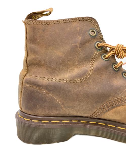 Dr.Martens（ドクターマーチン）Dr.Martens (ドクターマーチン) 5ホールブーツ ブラウン サイズ:4の古着・服飾アイテム