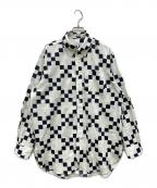 Engineered Garmentsエンジニアド ガーメンツ）の古着「Copley Shirt-Cotton Checker」｜ブラック×ホワイト