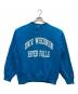 Champion（チャンピオン）の古着「前Vガゼットプリントスウェット」｜ブルー