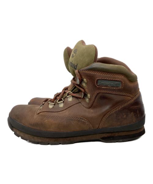 Timberland（ティンバーランド）Timberland (ティンバーランド) ユーロハイカーレザーブーツ ブラウン サイズ:UK9.5の古着・服飾アイテム