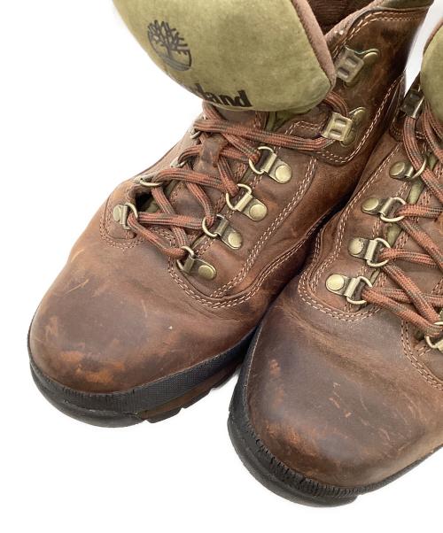 Timberland（ティンバーランド）Timberland (ティンバーランド) ユーロハイカーレザーブーツ ブラウン サイズ:UK9.5の古着・服飾アイテム
