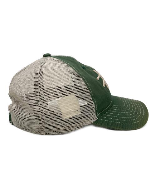 stussy（ステューシー）stussy (ステューシー) New Era (ニューエラ) ロゴ刺繍キャップ グリーン サイズ:なしの古着・服飾アイテム