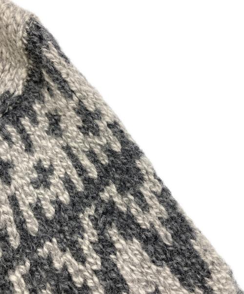 L.L.Bean（エルエルビーン）L.L.Bean (エルエルビーン) ヘンリーネックラムウールニット グレー サイズ:XL-REGの古着・服飾アイテム