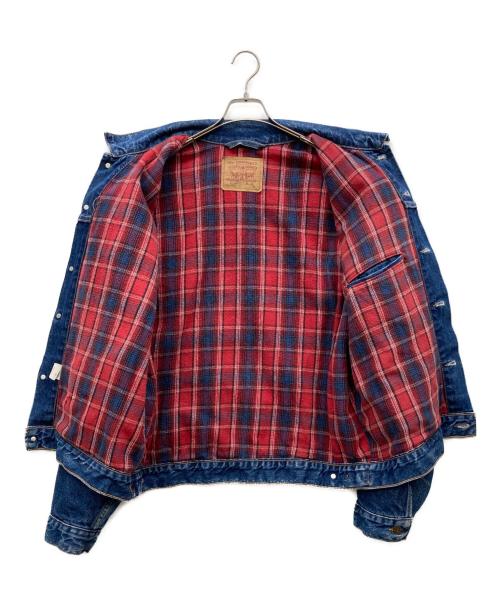LEVI'S（リーバイス）LEVI'S (リーバイス) 裏地ブランケットデニムジャケット インディゴ サイズ:50の古着・服飾アイテム