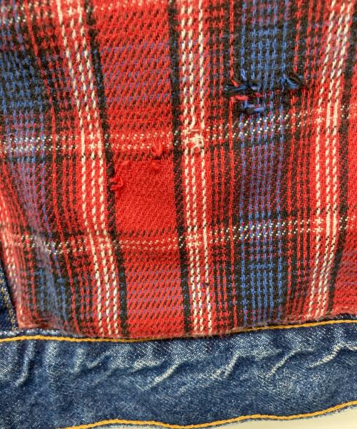 LEVI'S（リーバイス）LEVI'S (リーバイス) 裏地ブランケットデニムジャケット インディゴ サイズ:50の古着・服飾アイテム