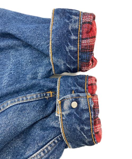 LEVI'S（リーバイス）LEVI'S (リーバイス) 裏地ブランケットデニムジャケット インディゴ サイズ:50の古着・服飾アイテム