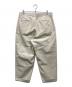 BEAMS PLUS (ビームスプラス) 2 Pleats Trousers Twill ベージュ サイズ:XL：7000円