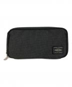 PORTERポーター）の古着「LONG WALLET スモーキー」｜ブラック