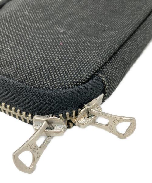 PORTER（ポーター）PORTER (ポーター) LONG WALLET スモーキー ブラックの古着・服飾アイテム