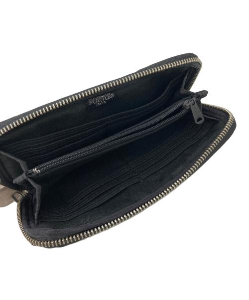 PORTER（ポーター）PORTER (ポーター) LONG WALLET スモーキー ブラックの古着・服飾アイテム