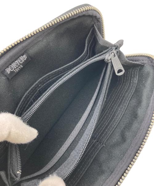 PORTER（ポーター）PORTER (ポーター) LONG WALLET スモーキー ブラックの古着・服飾アイテム
