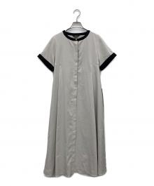 ROSSO（ロッソ）の古着「Aラインショートスリーブワンピース」｜ベージュ
