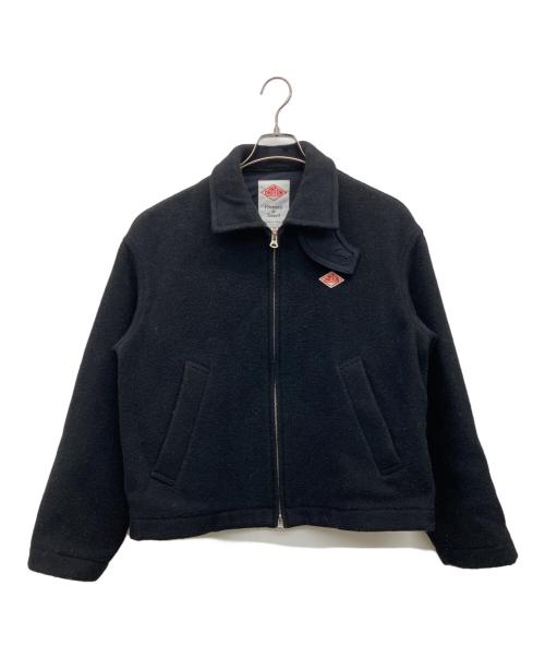 DANTON（ダントン）DANTON (ダントン) ウールジップブルゾン ブラック サイズ:38の古着・服飾アイテム
