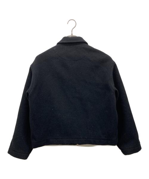 DANTON（ダントン）DANTON (ダントン) ウールジップブルゾン ブラック サイズ:38の古着・服飾アイテム
