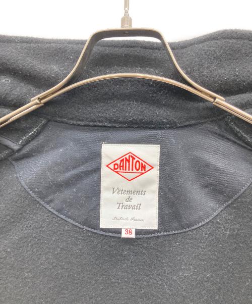 DANTON（ダントン）DANTON (ダントン) ウールジップブルゾン ブラック サイズ:38の古着・服飾アイテム