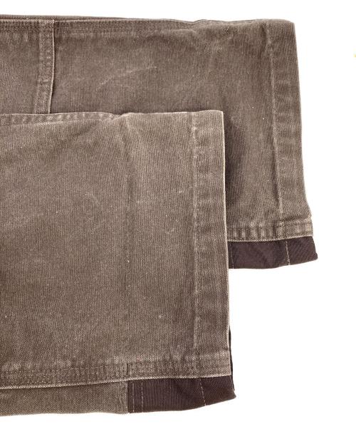 CarHartt（カーハート）CarHartt (カーハート) ダック地オーバーオール ブラウン サイズ:Ｍの古着・服飾アイテム