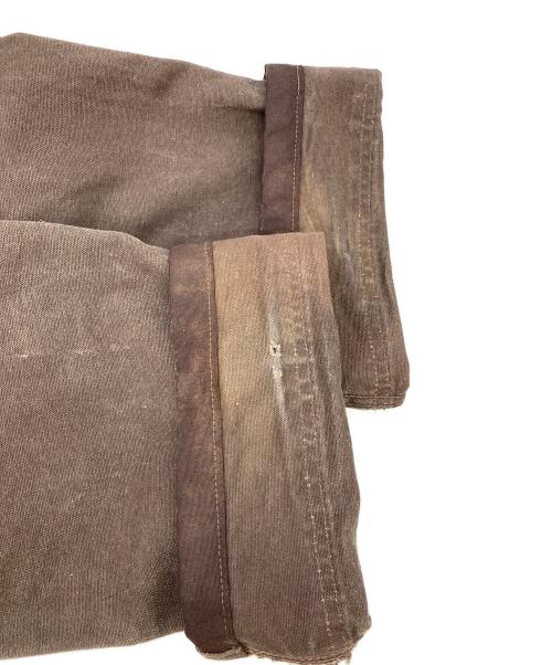CarHartt（カーハート）CarHartt (カーハート) ダック地オーバーオール ブラウン サイズ:Ｍの古着・服飾アイテム