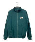 HUFハフ）の古着「ジップアップスウェット」｜ブラック