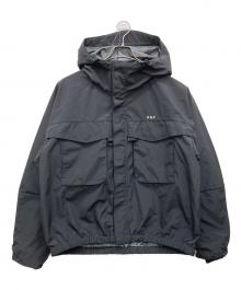 HUF（ハフ）の古着「GUIDE SHELL JACKET」｜ブラック